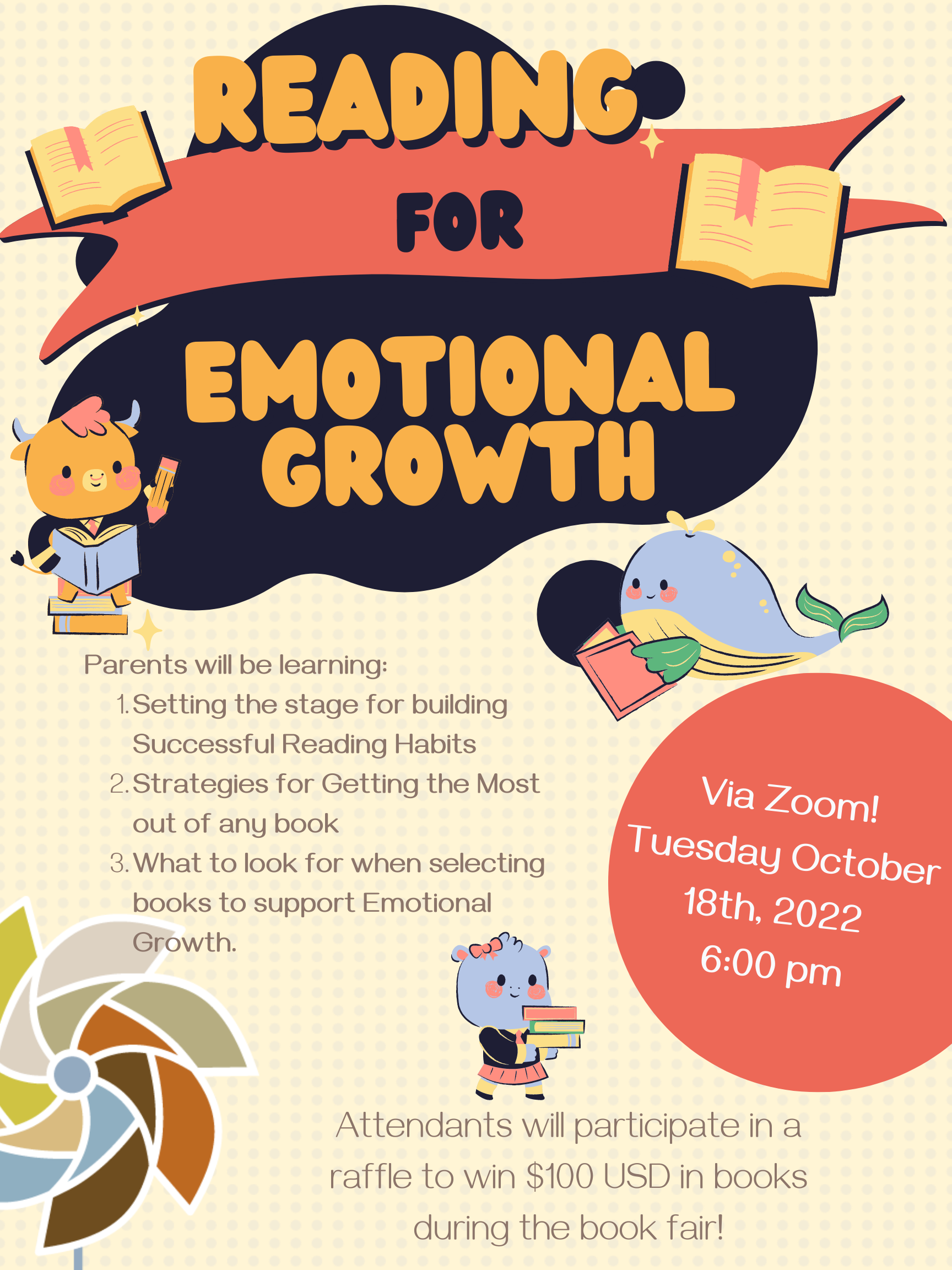 Reading for Emotional Growth Presentation (Poster (Portrait))