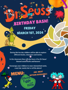Dr Seuss Birthday Bash